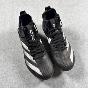 Adizero Impact Football Cleats and Gloves White/Black US Mens 8/Women's 9